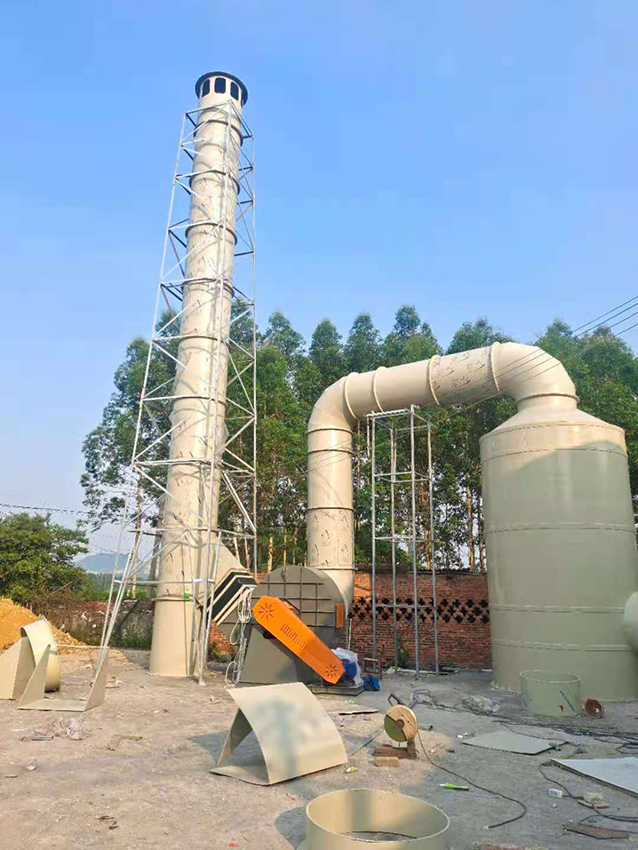 八一化工厂废气处理工程